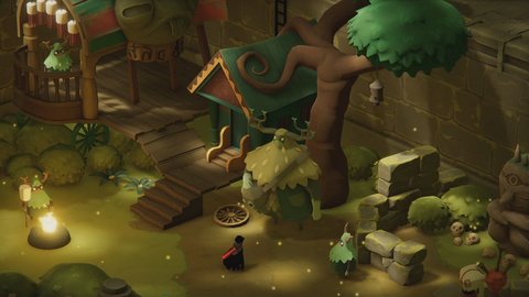 Scene from the game Death's Door